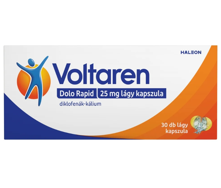 <b>Voltaren Dolo Rapid</b><br>LÁGY KAPSZULA